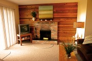 A roomy partial oceanview living room