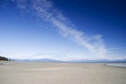 The tide out... 