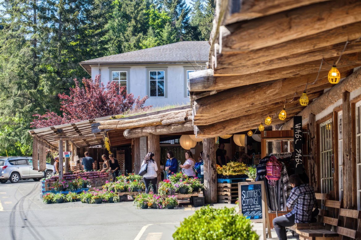 Coombs Market near Parksville