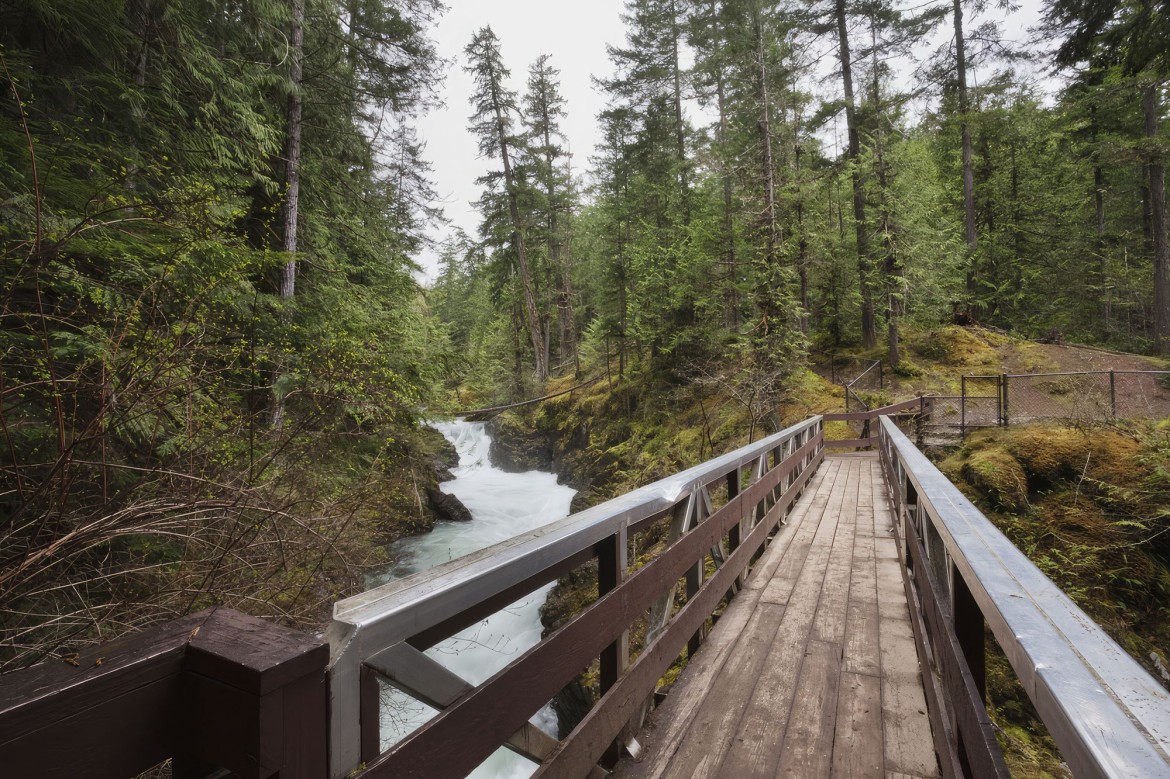 Little Qualicum Falls near Parksville, BC